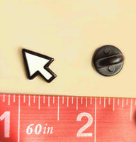cursor enamel pin