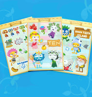 poptropica sticker sheets