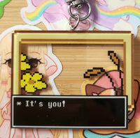 Clear Despite Everything Keychain