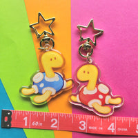 poke turtle keychain