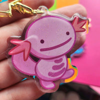 axolotl keychain