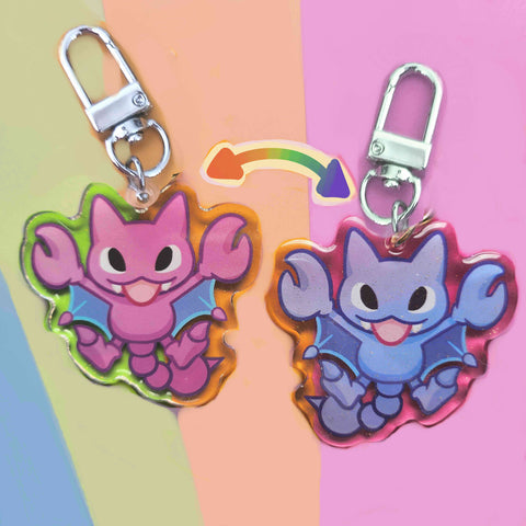 poke scorpion keychain
