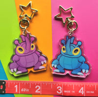 poke beetle keychain