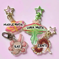 garden friend keychains