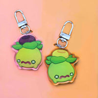 poke olive keychain