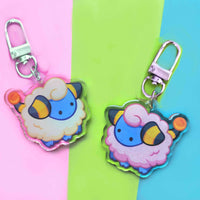poke sheep keychain