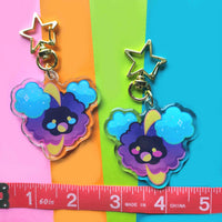 poke galaxy keychain