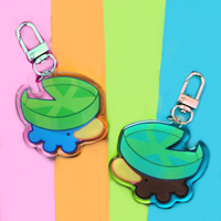 poke lilypad keychain
