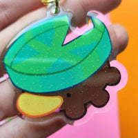 poke lilypad keychain