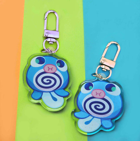 poke tadpole keychain