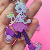 roxy lalonde keychain