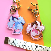 poke dragon keychain