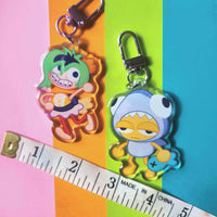 online character keychains