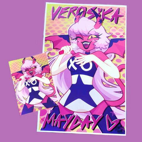 verosika mayday print - poster