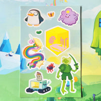 adventure sticker sheets