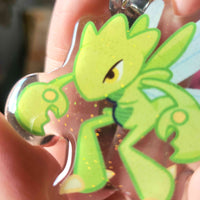 poke bug keychain