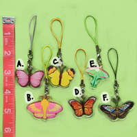 butterfly phone charms