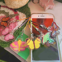 butterfly phone charms