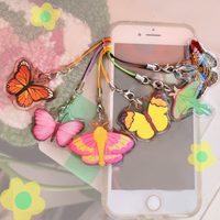 butterfly phone charms