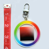 color wheel keychain