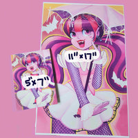 vampire print - poster