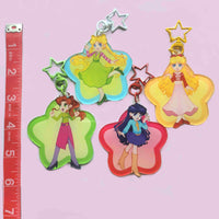 rainbow girl keychains