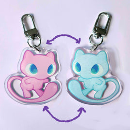 poke meow keychain