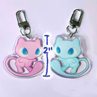poke meow keychain