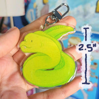 moray eel keychain