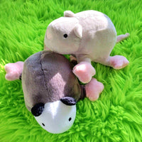 mini rat and opossum plush