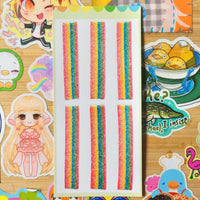 gummy candy sticker sheets