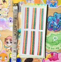 gummy candy sticker sheets