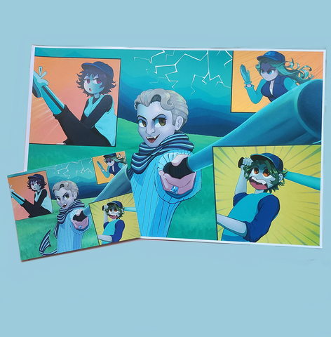 vampire print - poster