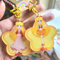 rainbow girl keychains