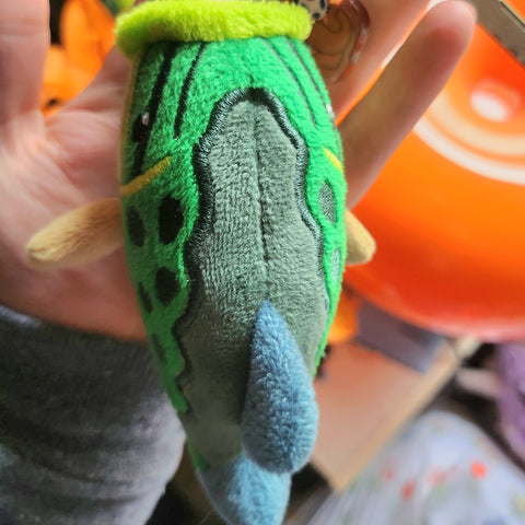 Largemouth Bass Plush Keychain