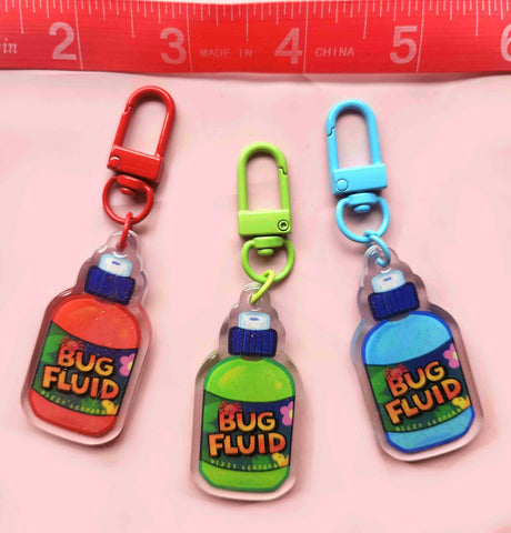 bug fluid keychains