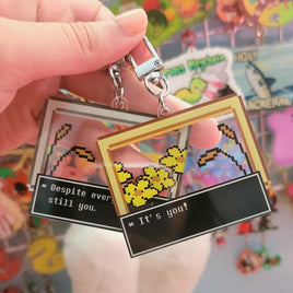 Clear Despite Everything Keychain