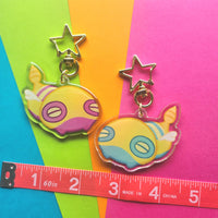 poke fly keychain