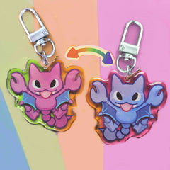 poke scorpion keychain