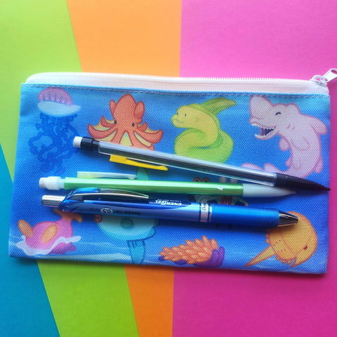 ocean pencil case