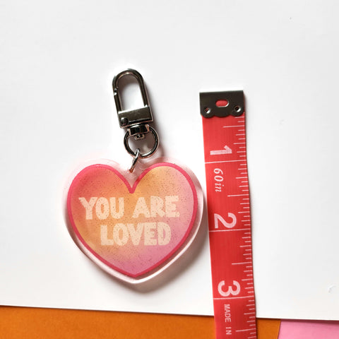 self care keychain