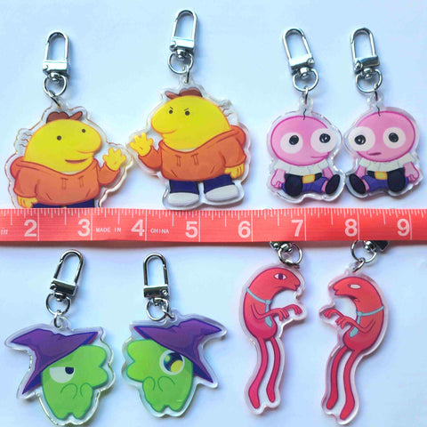 smile friend keychain