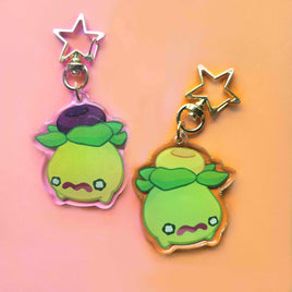 poke olive keychain