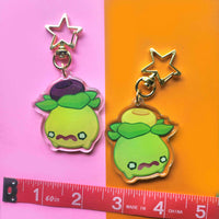 poke olive keychain