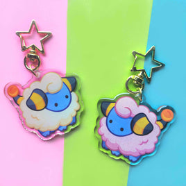 poke sheep keychain