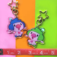 poke clown keychain