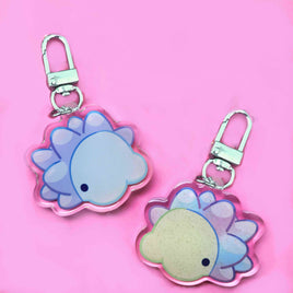 poke snowball keychain