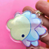 poke snowball keychain