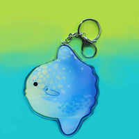 giant mola mola keychain