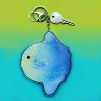 giant mola mola keychain